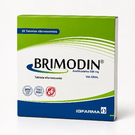 Brimodin 600 mg x 20 Tabletas Efervecentes