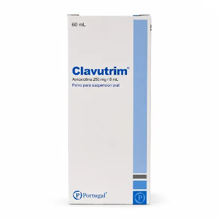 Clavutrim 250 mg / 5 ml Suspension Oral de 60 ml